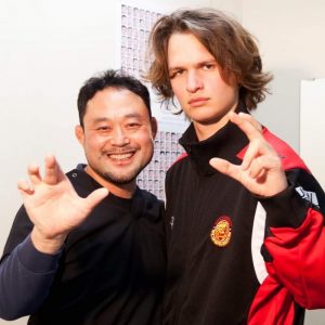 芳原先生とアンセルさん